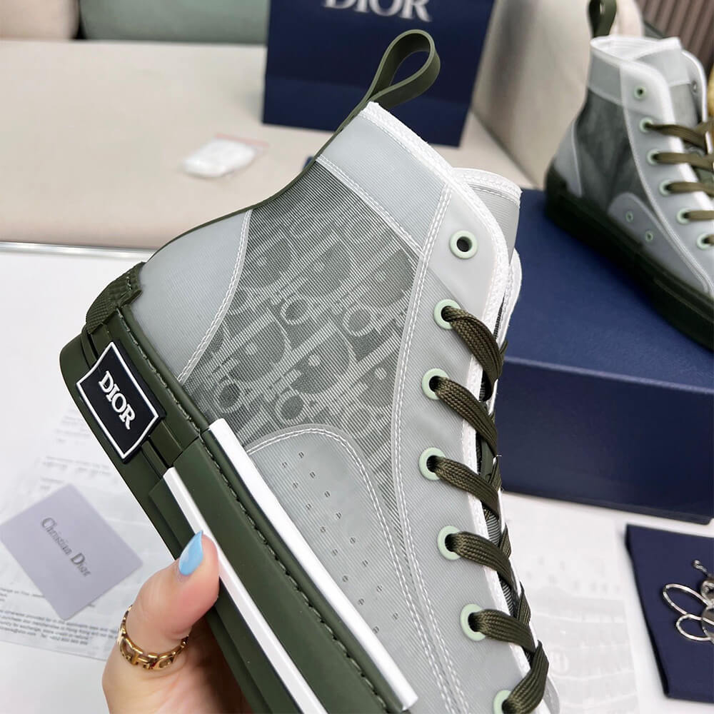 DIOR B23 High-Top Sneakers Dior Oblique Shoes - Replica Luxury Bags™