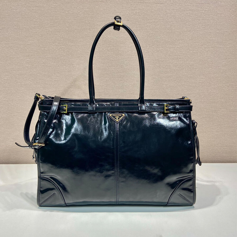 Prada Extra Large Leather Handbag - Replica Luxury Bags™