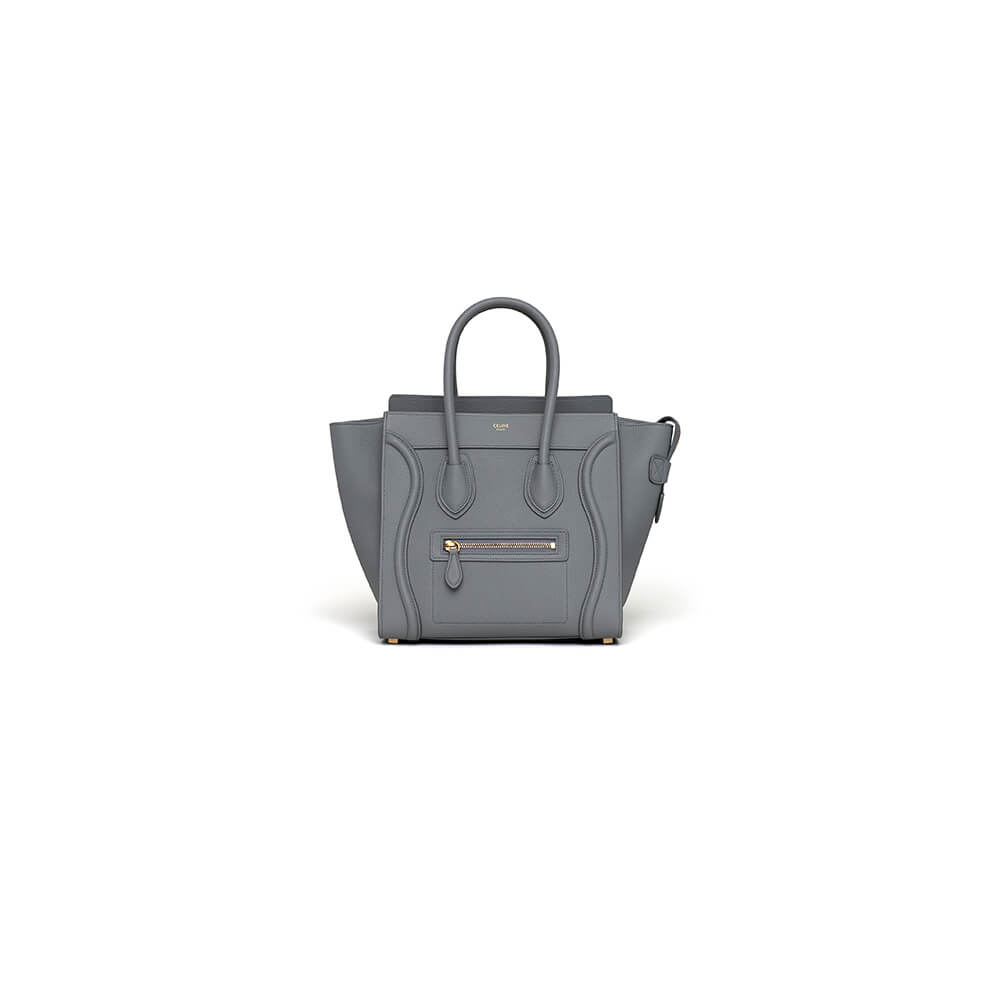 Celine Micro Luggage Handbag in Calfskin - Replica Luxury Bags™