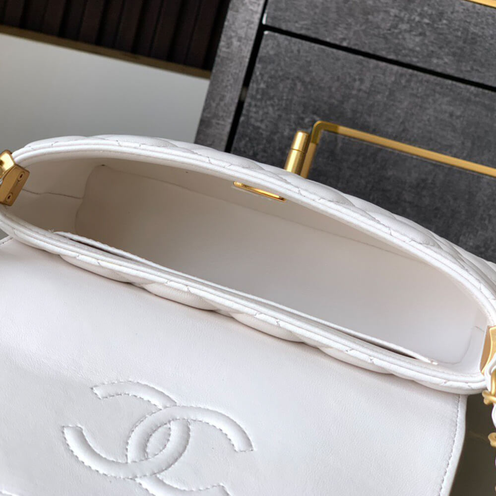 Chanel Small Flap Bag with Top Handle - Replica Luxury Bags™