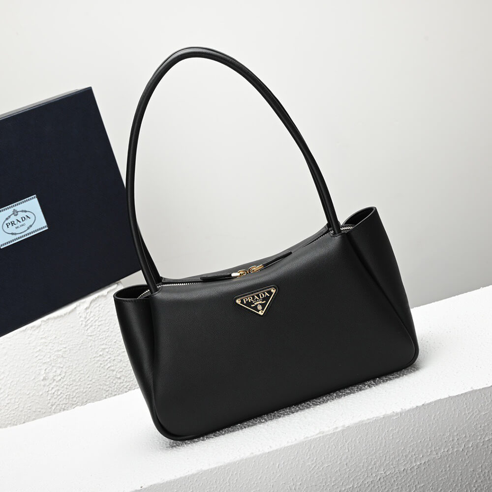 Prada Medium Leather Handbag - Replica Luxury Bags™