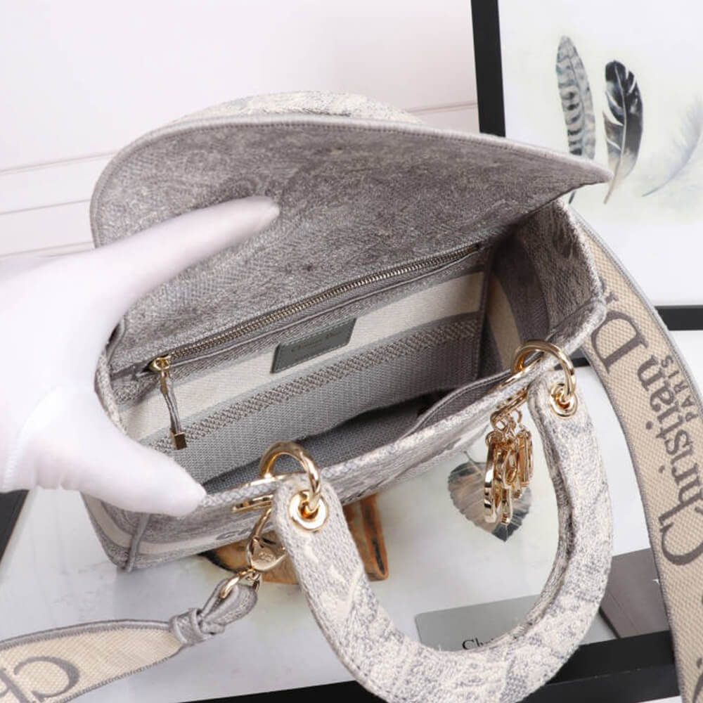 DIOR MEDIUM LADY D-LITE BAG - Replica Luxury Bags™