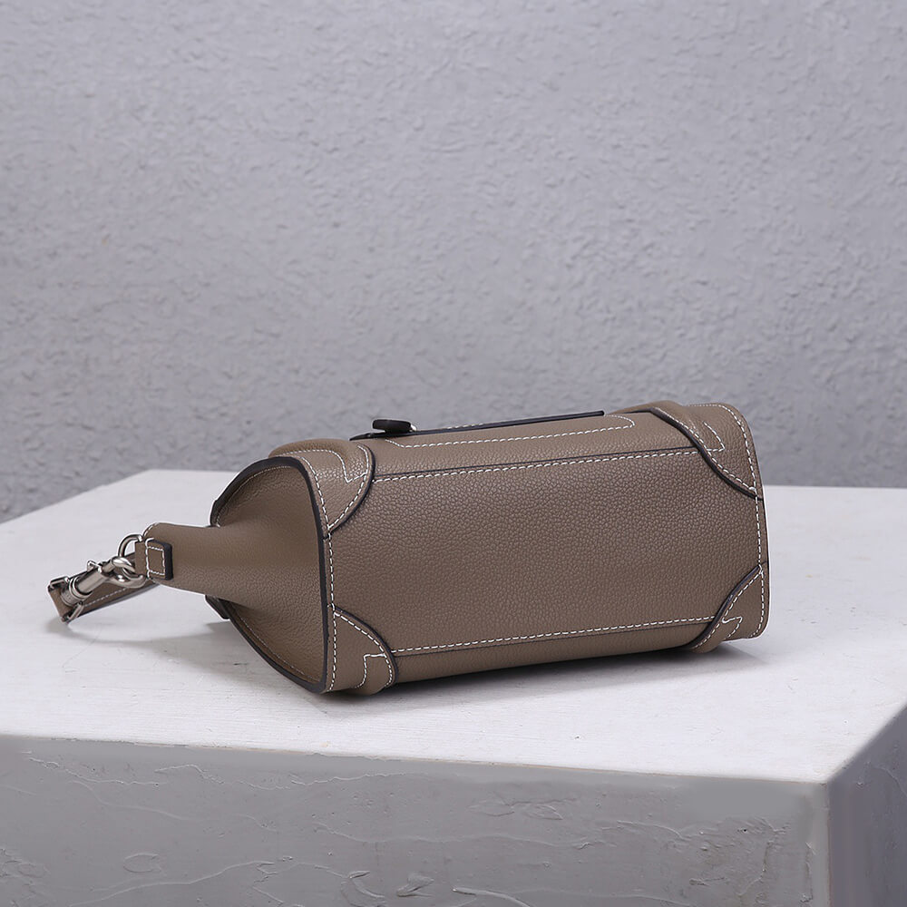 Celine Nano Luggage Bag in Calfskin - Replica Luxury Bags™