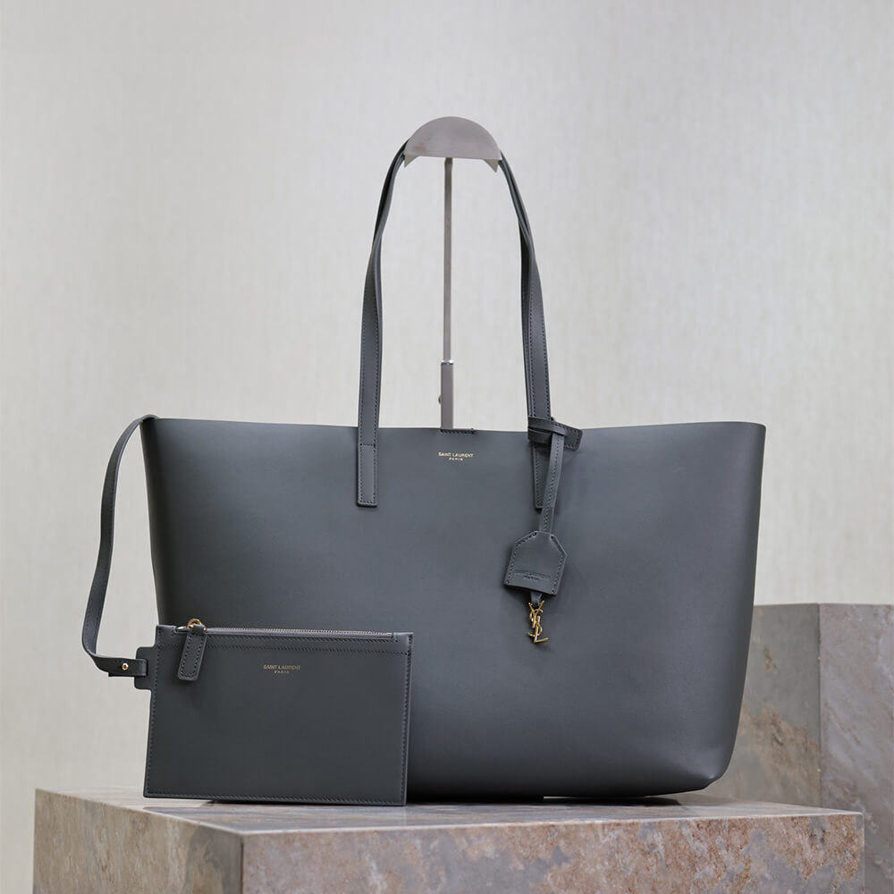 YSL Shopping Bag Saint Laurent Leather - Replica Luxury Bags™