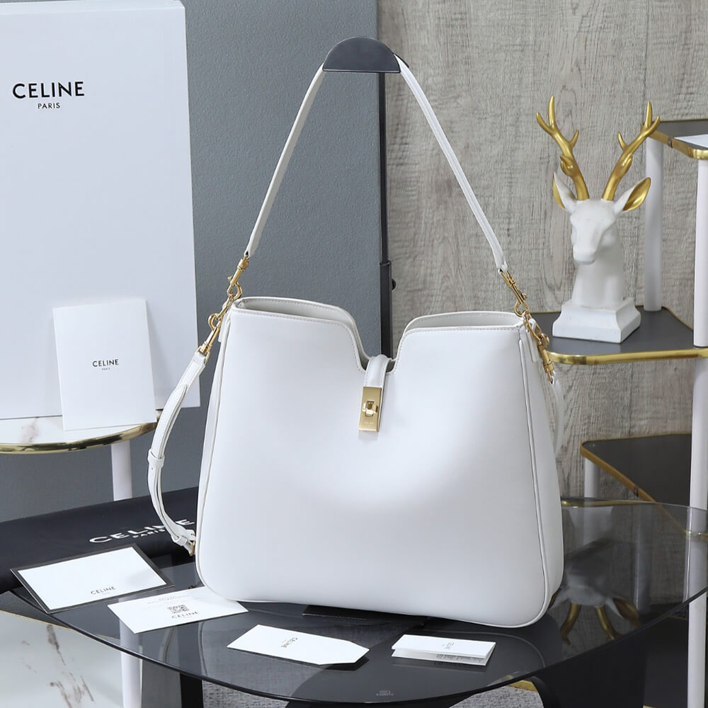 Celine Medium Camille 16 Soft Bag in Smooth Calfskin - Replica Luxury Bags™
