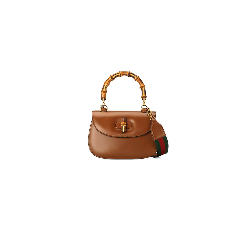 Gucci Bamboo 1947 Medium Top Handle Bag - Replica Luxury Bags™