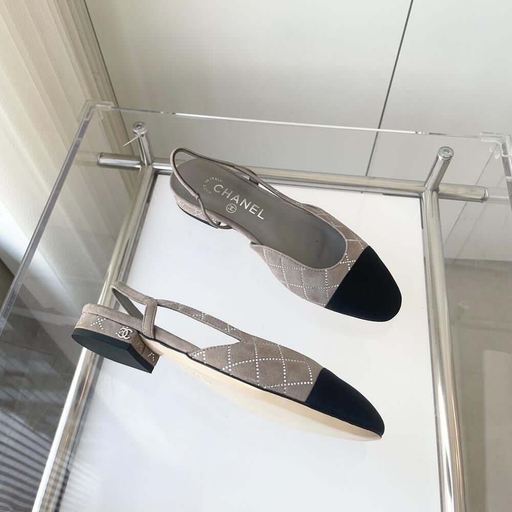 Chanel Slingbacks Shoes - Replica Luxury Bags™