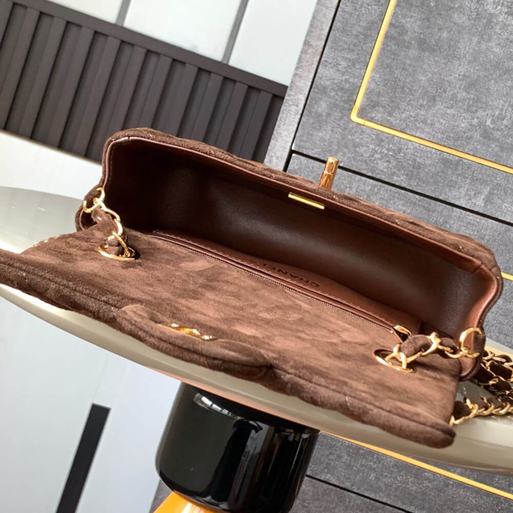 Chanel Suede Mini Flap Bag - Replica Luxury Bags™