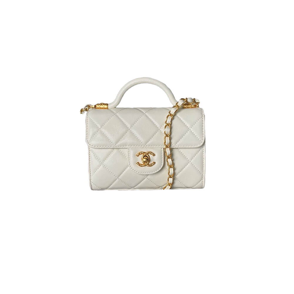 Chanel Small Flap Bag With Top Handle - Replica Luxury Bags™