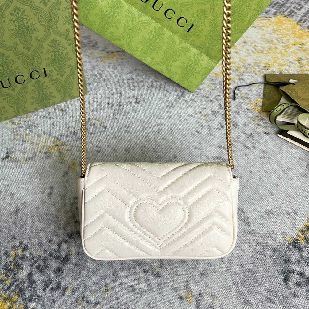 Gucci GG Marmont Matelasse Leather Super Mini Bag - Replica Luxury Bags™