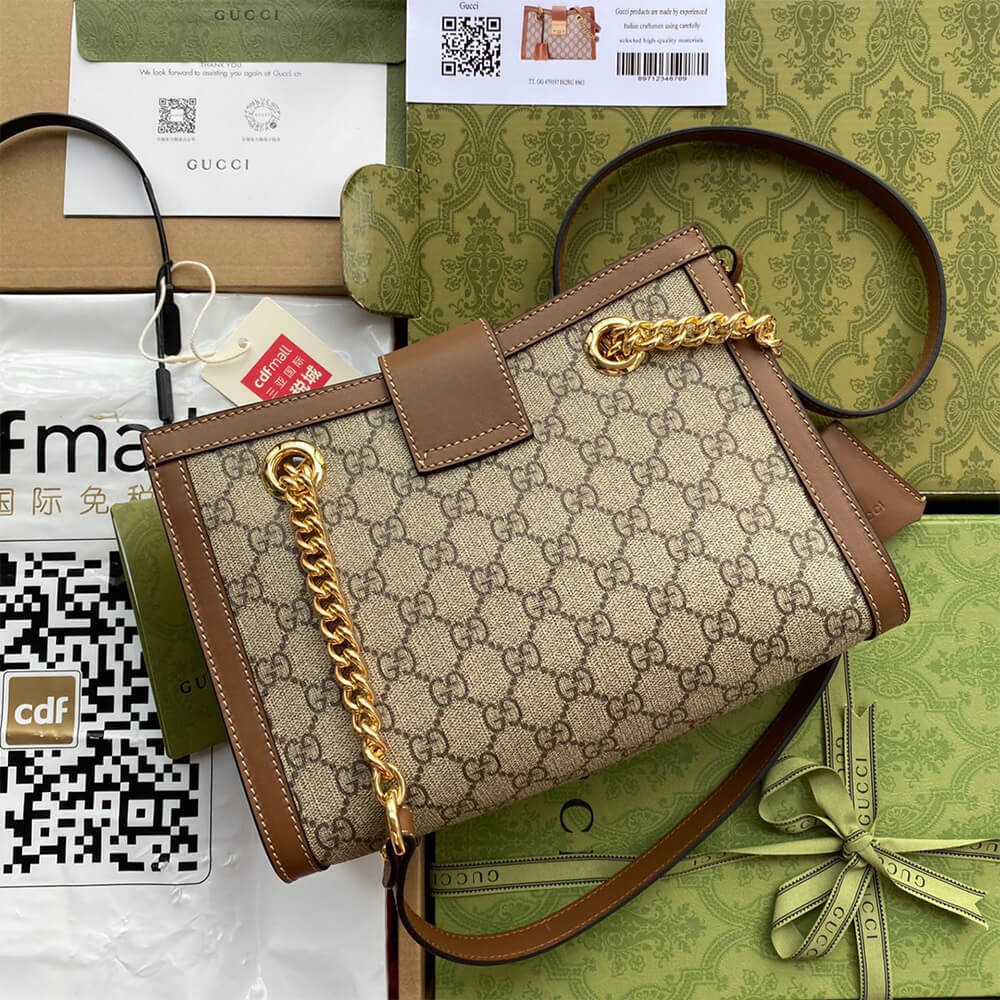 Gucci Padlock Small GG Shoulder Bag - Replica Luxury Bags™