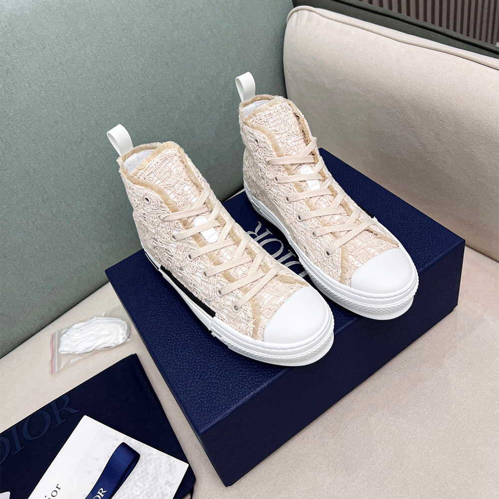 DIOR B23 High-Top Sneakers Dior Oblique Shoes - Replica Luxury Bags™