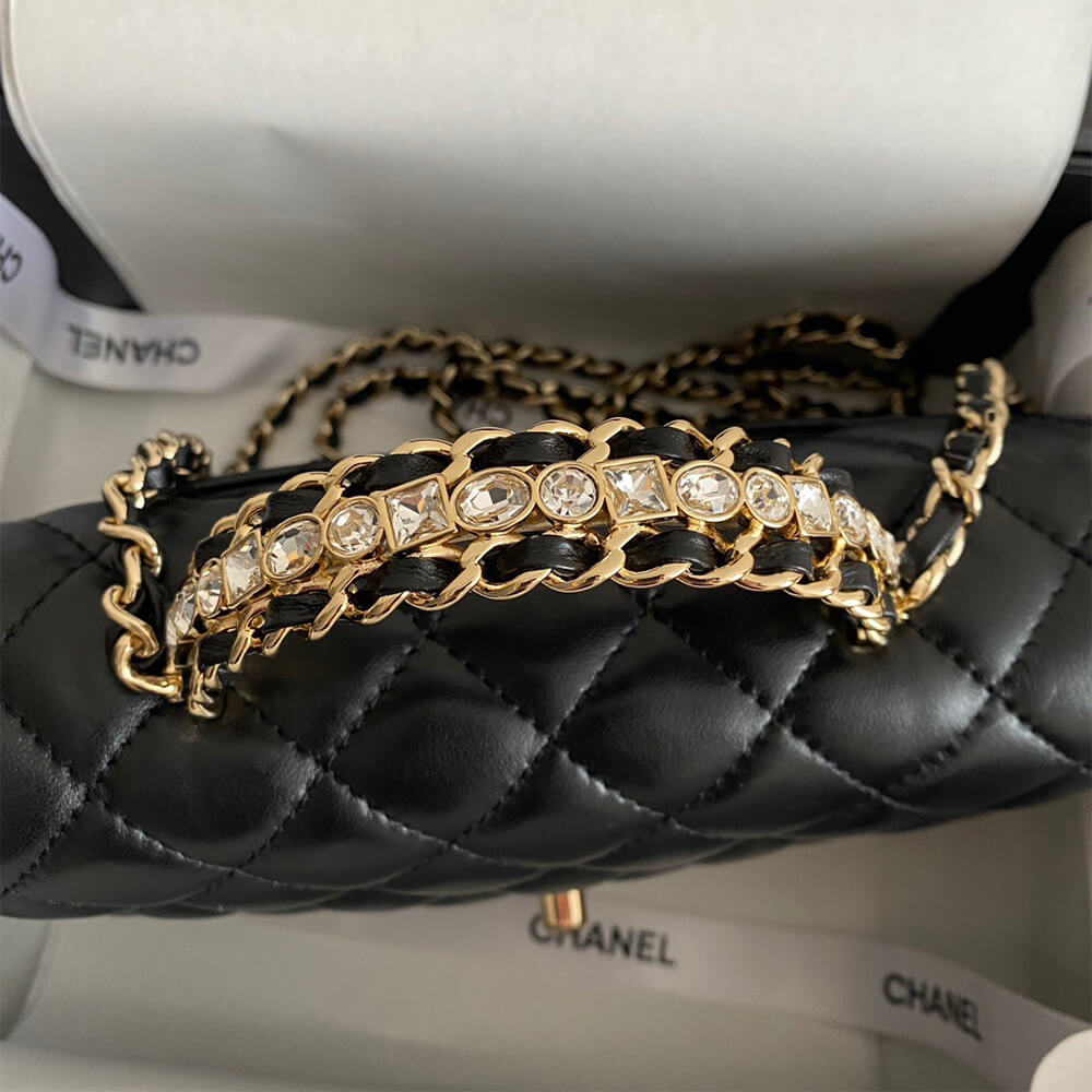 Chanel Mini Flap Bag With Top Handle - Replica Luxury Bags™