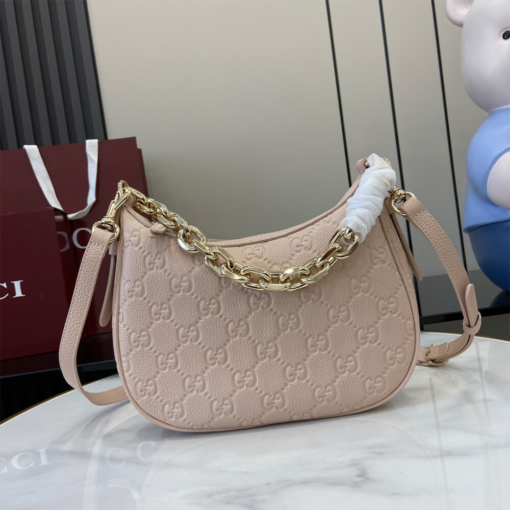 Gucci GG Emblem Small Shoulder Bag - Replica Luxury Bags™