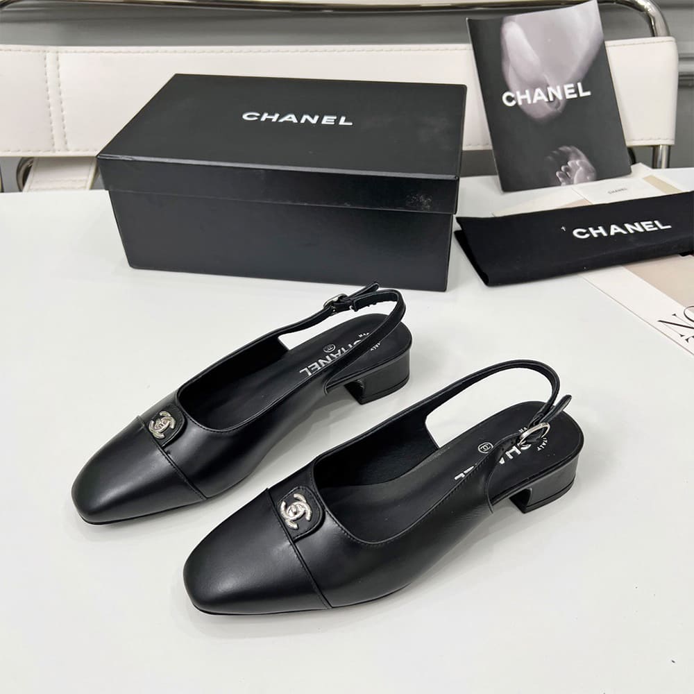 Chanel Slingbacks Shoes - Replica Luxury Bags™