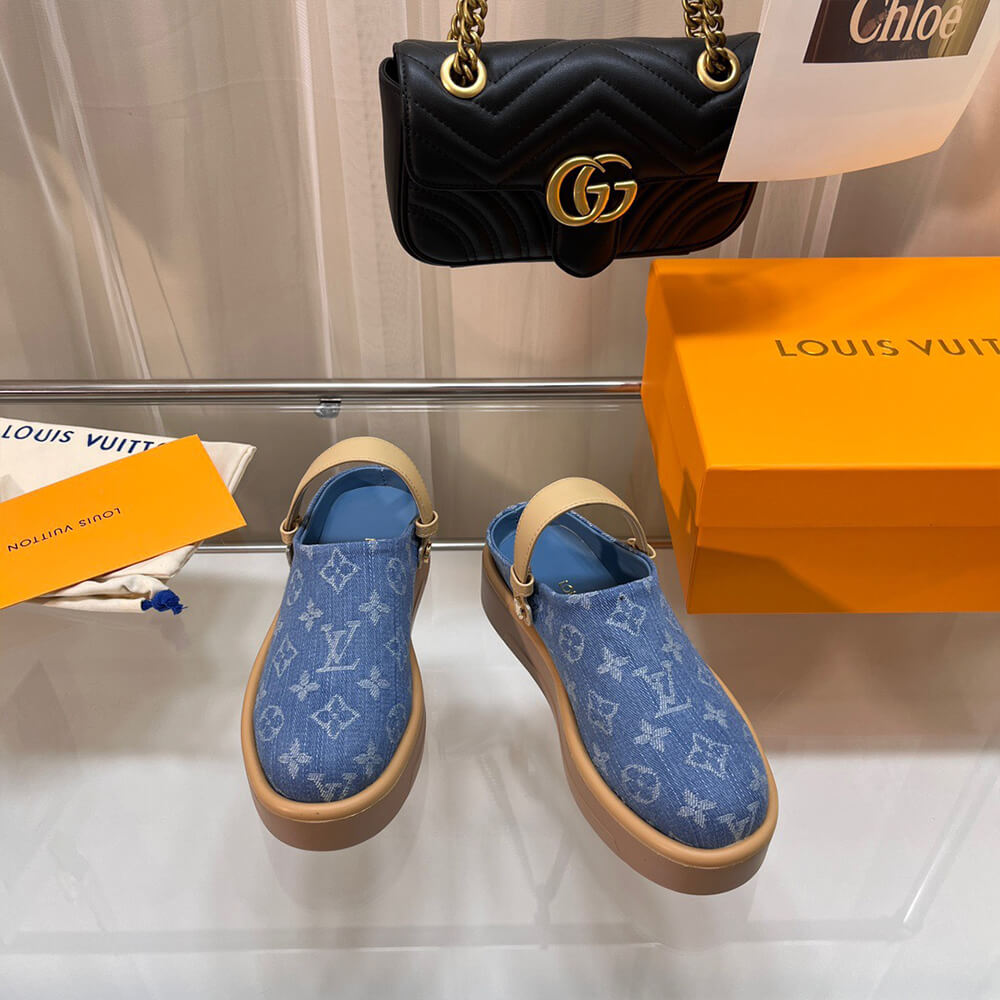 LV Aspen Platform Clog Shoes - Replica Luxury Bags™