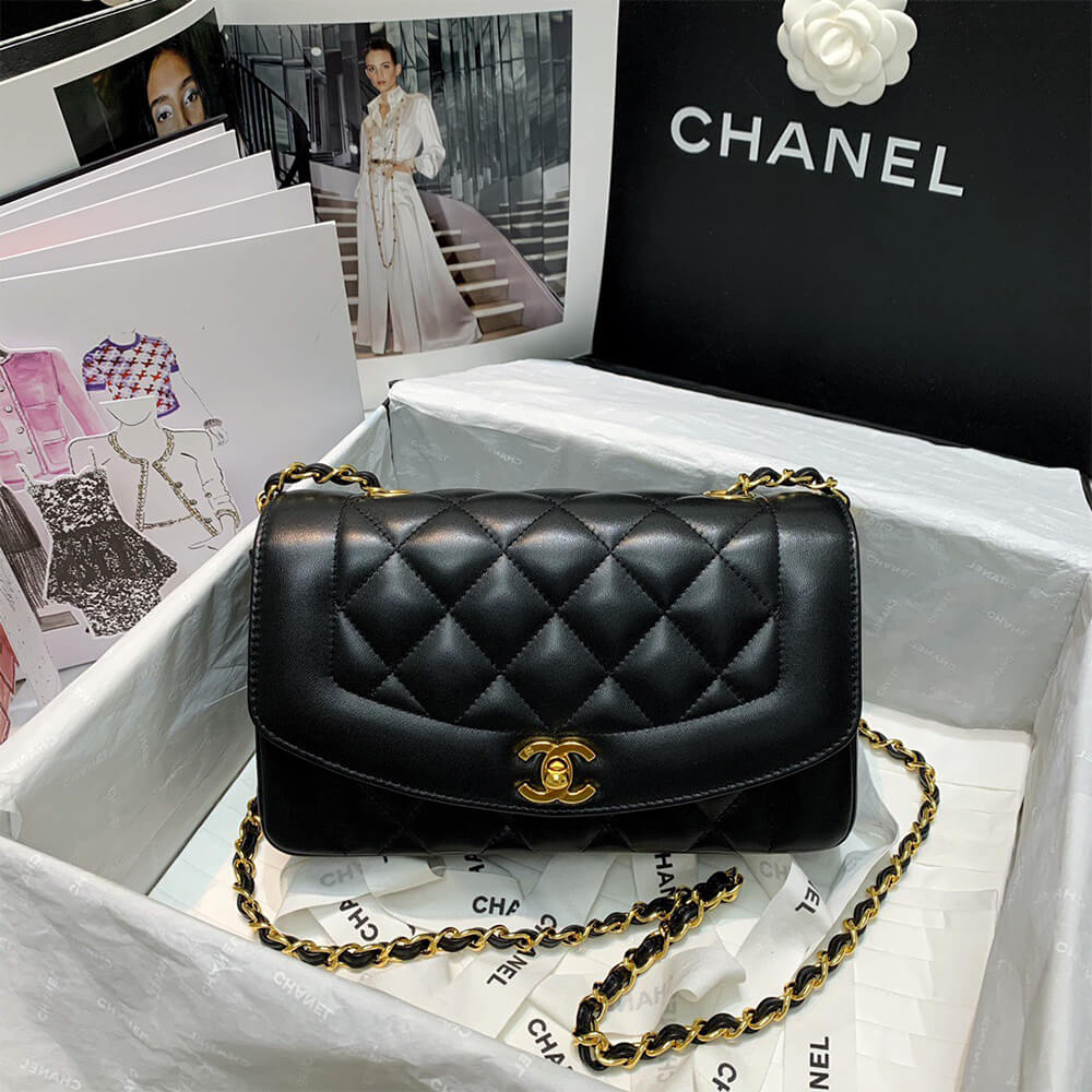 Chanel Vintage Small Diana Flap Bag - Replica Luxury Bags™