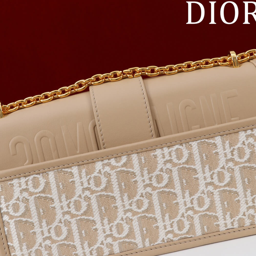 Dior 30 Montaigne East-West Bag with Chain - Replica Luxury Bags™