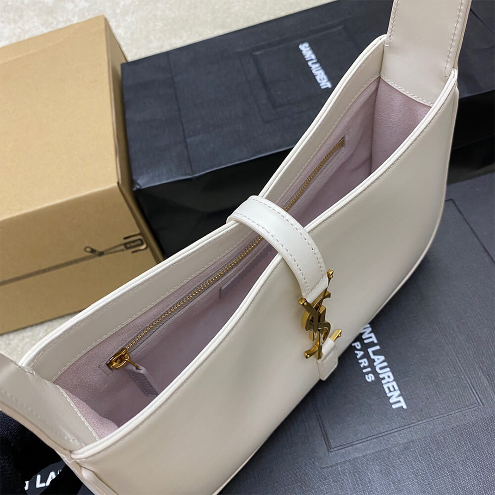 YSL LE 5 A 7 Hobo Bag in Smooth Leather - Replica Luxury Bags™