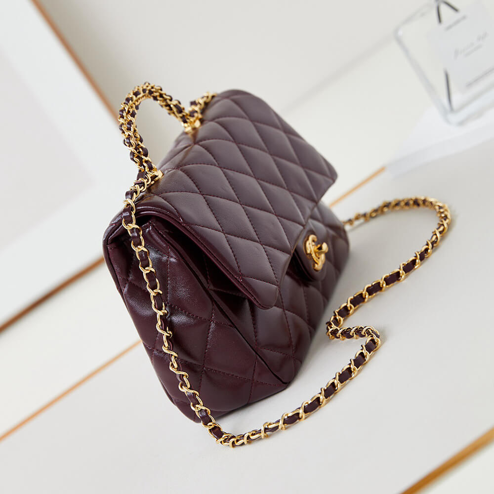 Chanel Flap Bag with Top Handle - Replica Luxury Bags™