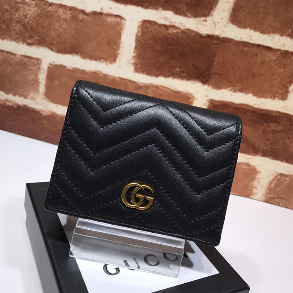 Gucci GG Marmont Card Case Wallet Bag - Replica Luxury Bags™