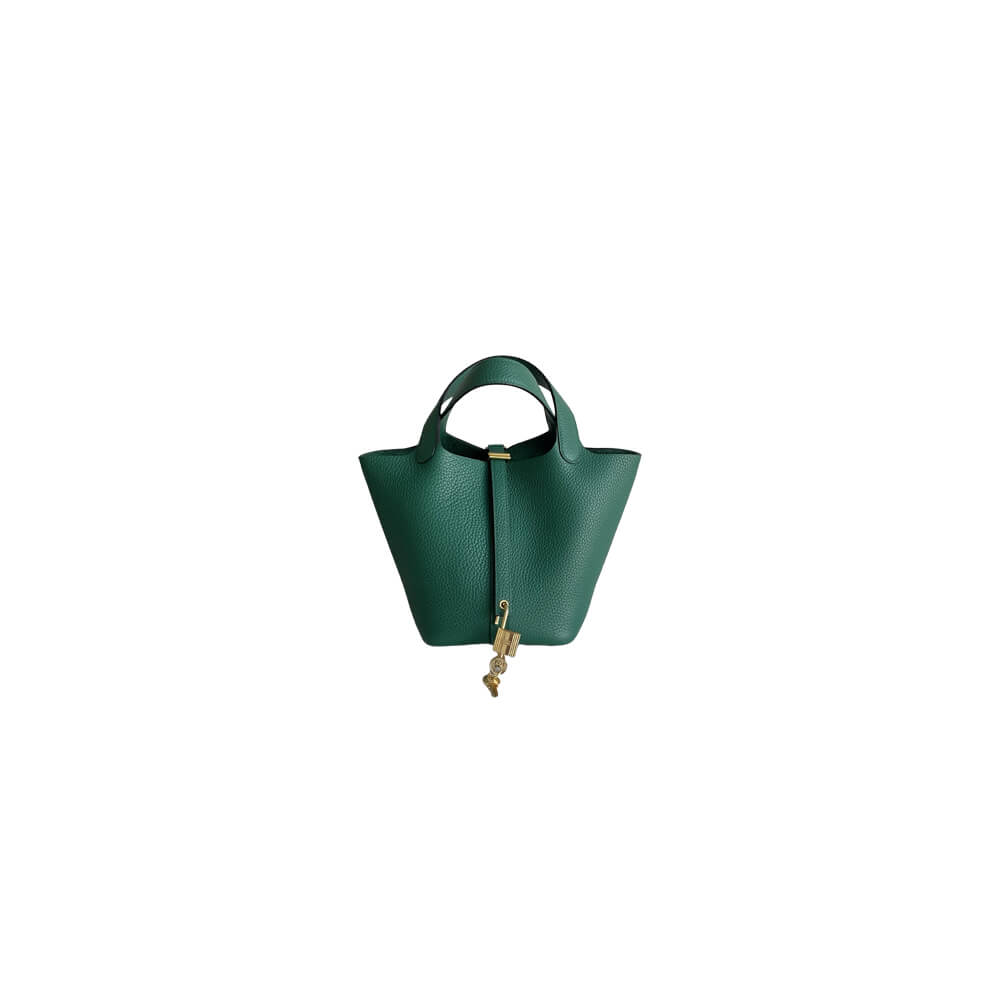 Hermes Picotin Lock 18 Bag in Deep Green - Replica Luxury Bags™
