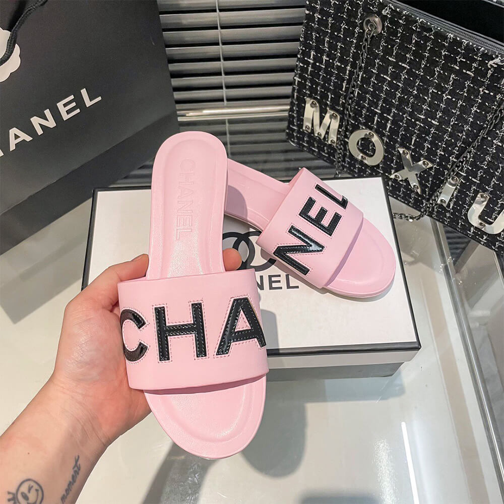Chanel Slides Shoes - Replica Luxury Bags™