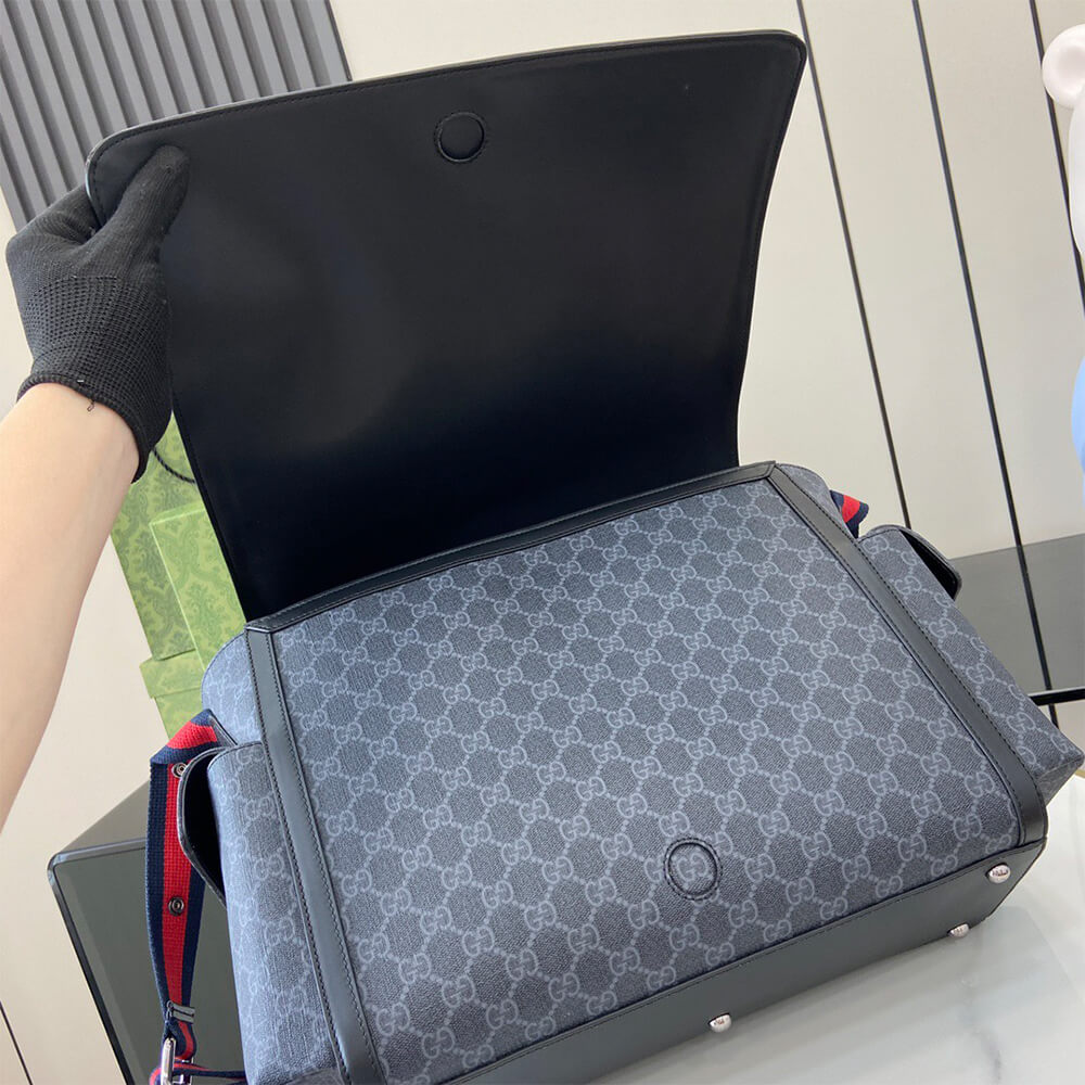 Gucci GG Supreme Medium Diaper Bag - Replica Luxury Bags™