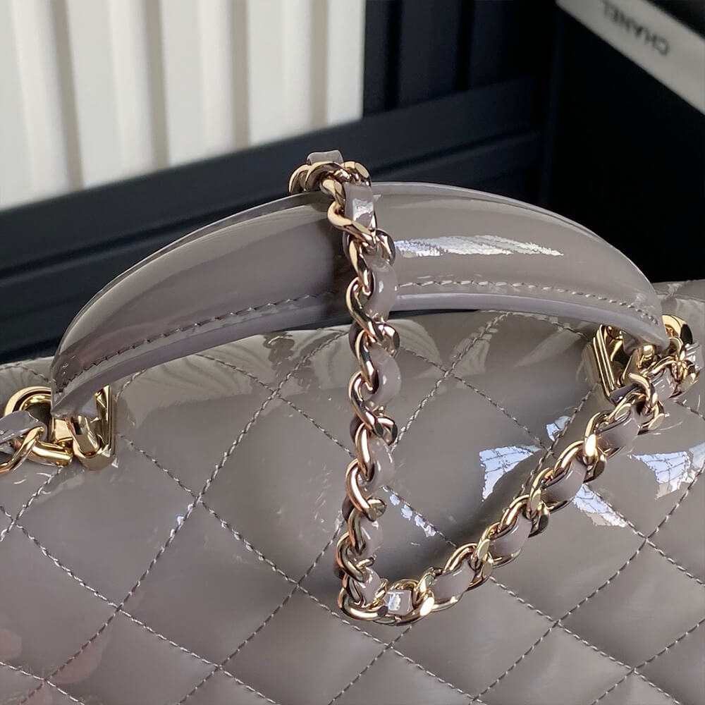 Chanel Mini Classic Handbag With Top Handle - Replica Luxury Bags™