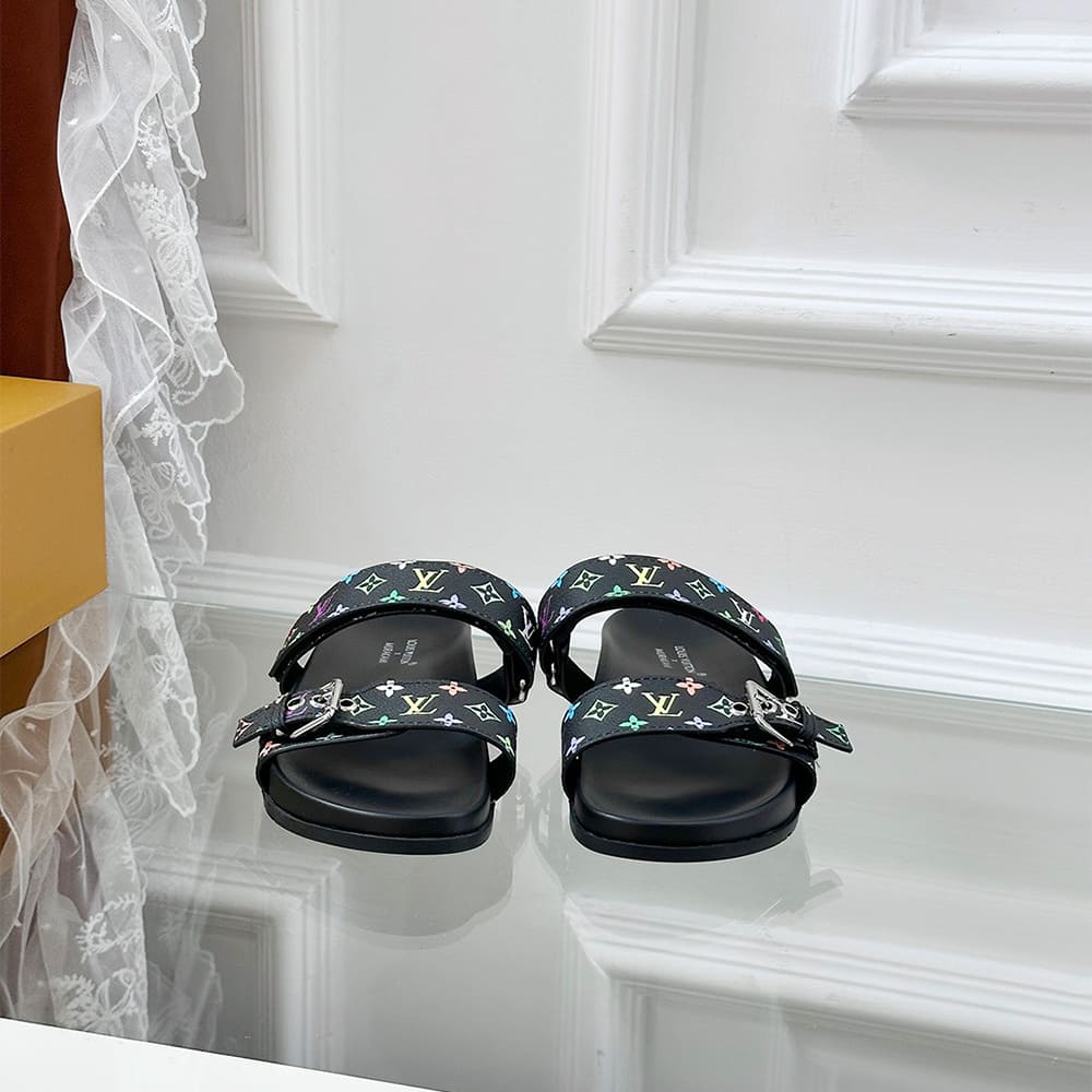 LV x TM Bom Dia Flat Comfort Mule Shoes - Replica Luxury Bags™