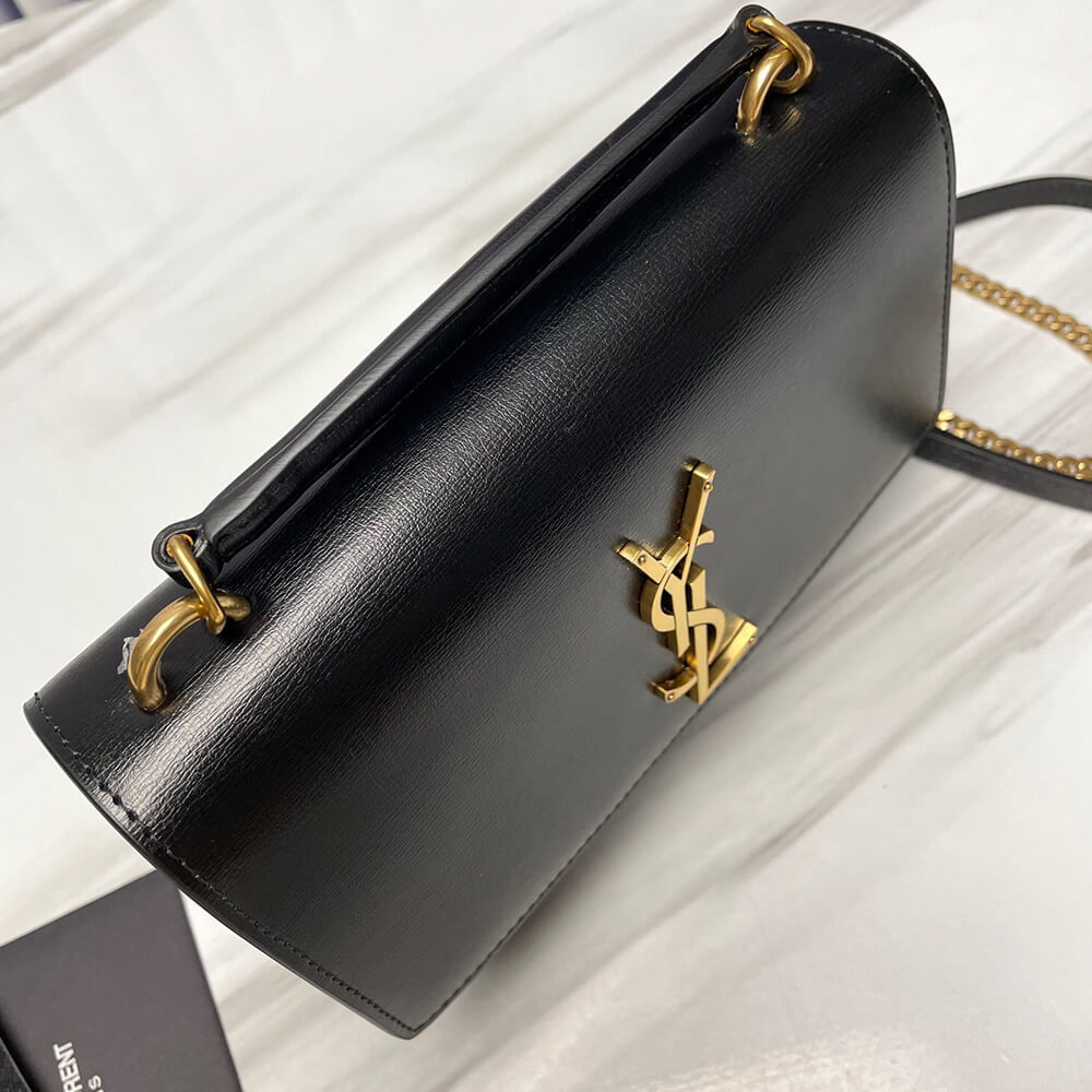 YSL SUNSET BAG CHAIN WALLET IN SMOOTH LEATHER - Replica Luxury Bags™