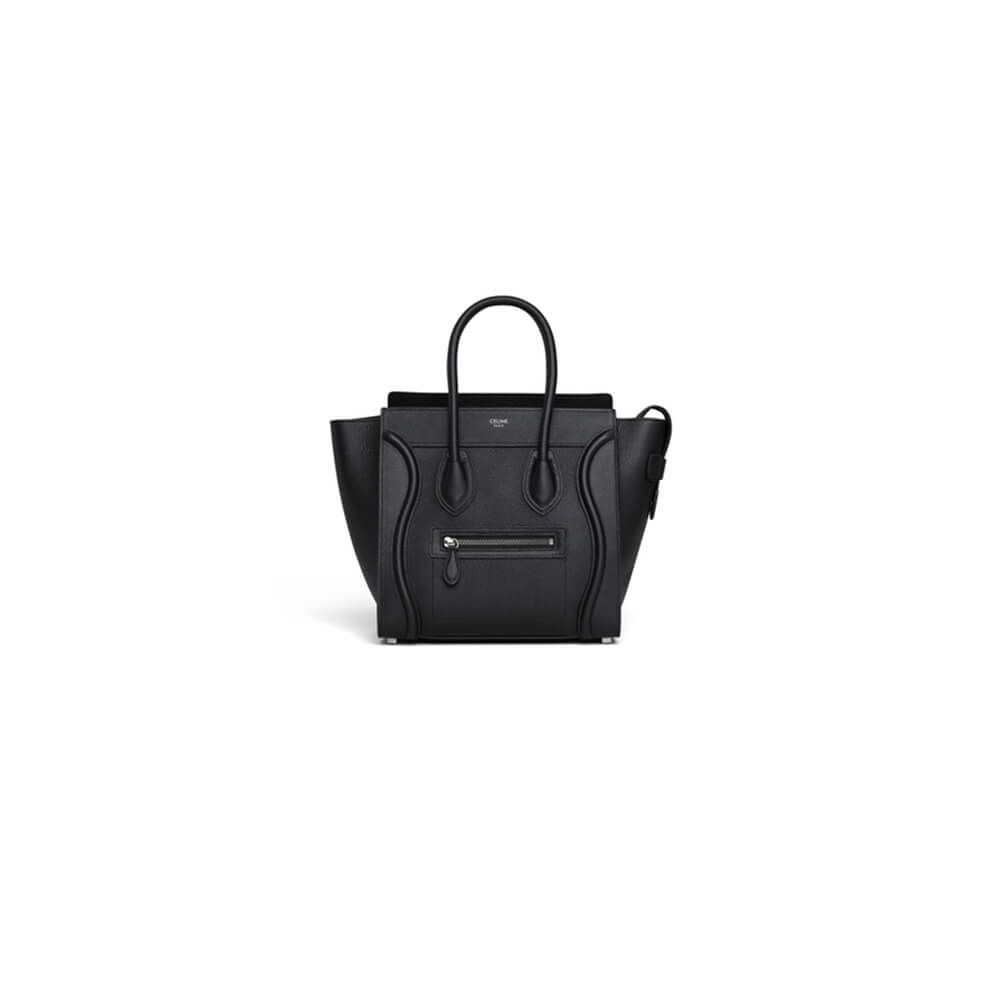 Celine Micro Luggage Handbag In Calfskin - Replica Luxury Bags™