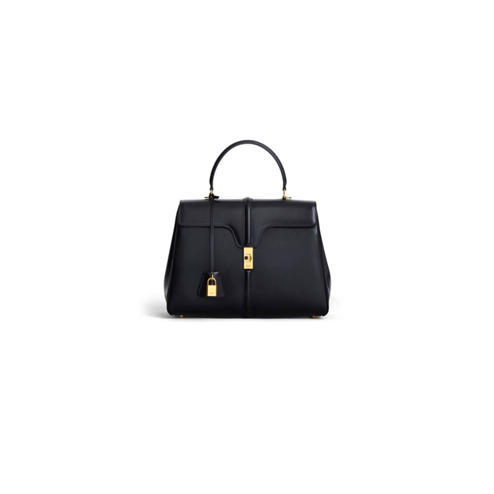 Celine Classique 16 Bag in Satinated Calfskin - Replica Luxury Bags™