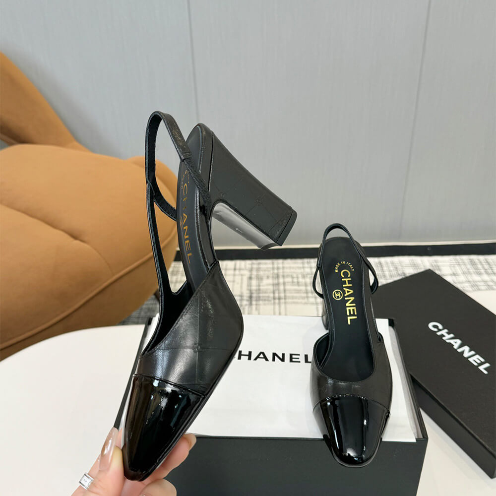 Chanel Slingbacks Shoes - Replica Luxury Bags™