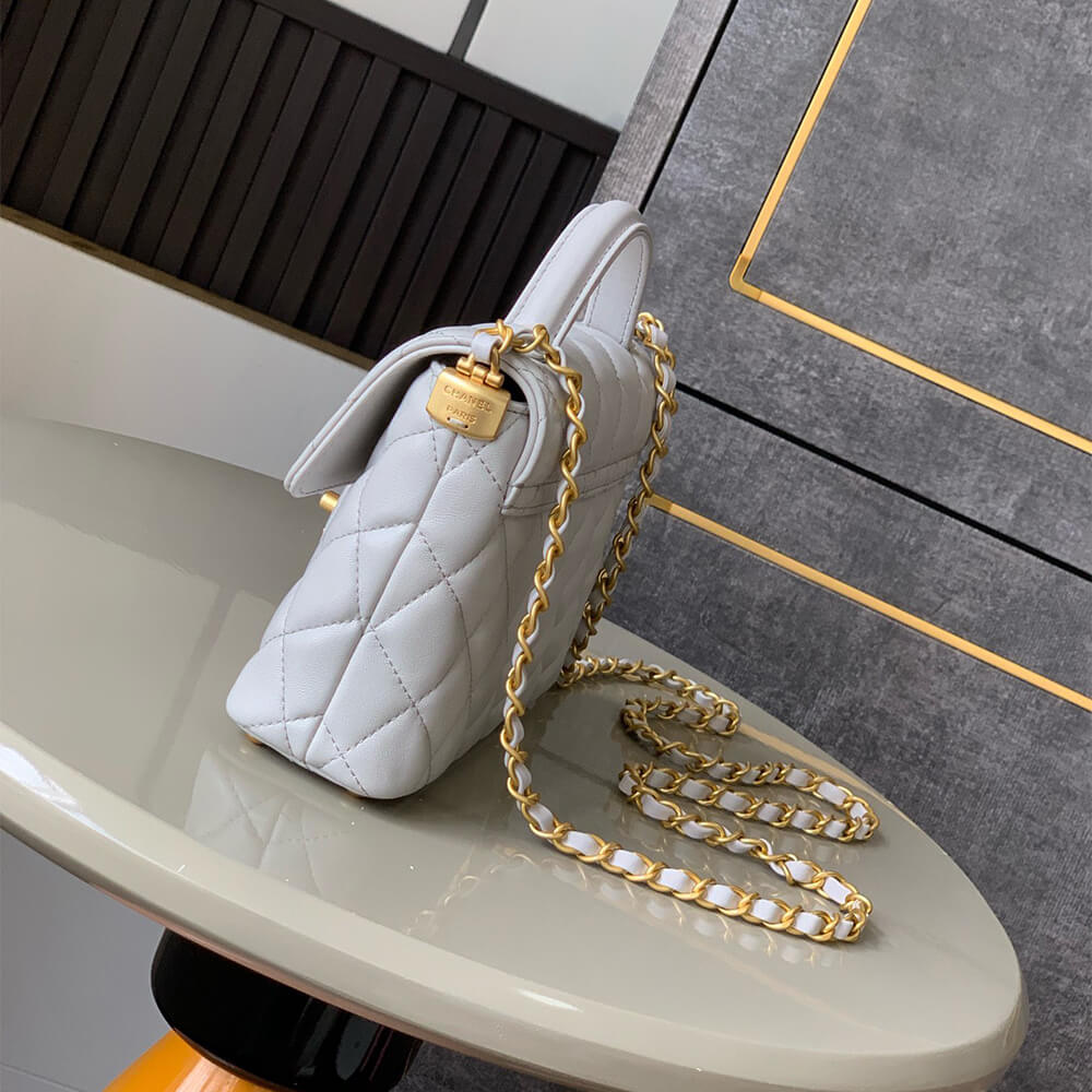 Chanel Small Flap Bag with Top Handle - Replica Luxury Bags™
