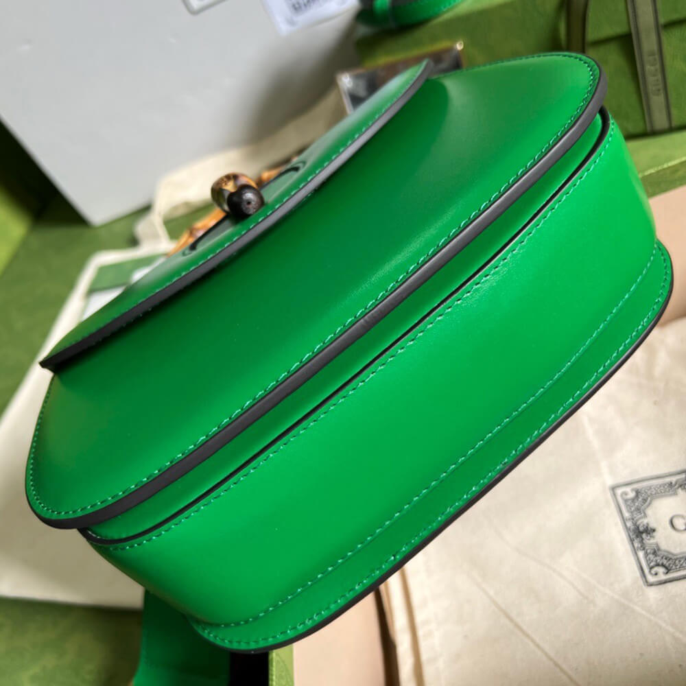 Gucci Bamboo 1947 Jumbo Gg Small Top Handle Bag - Replica Luxury Bags™