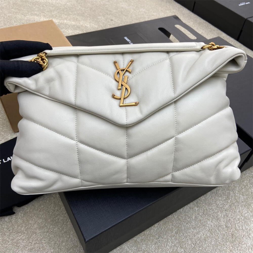 YSL Puffer Medium Chain Bag - Replica Luxury Bags™