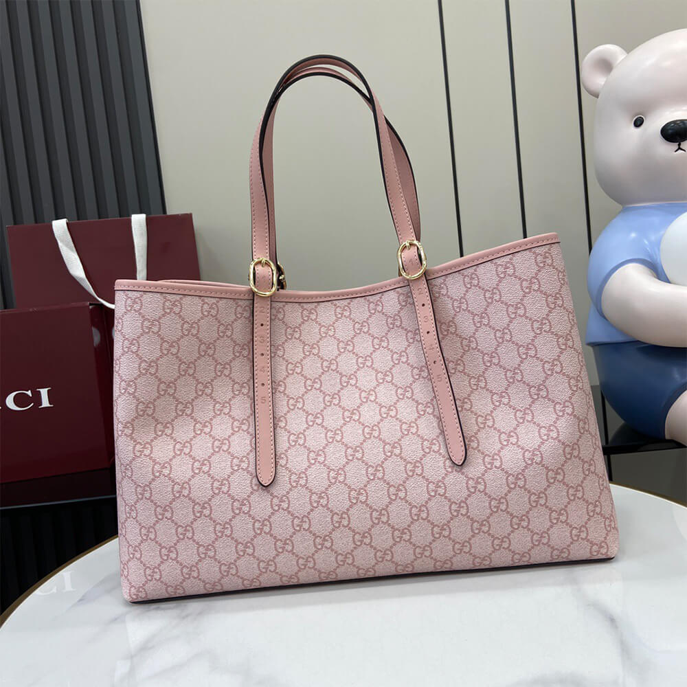Gucci GG Emblem Large Tote Bag - Replica Luxury Bags™