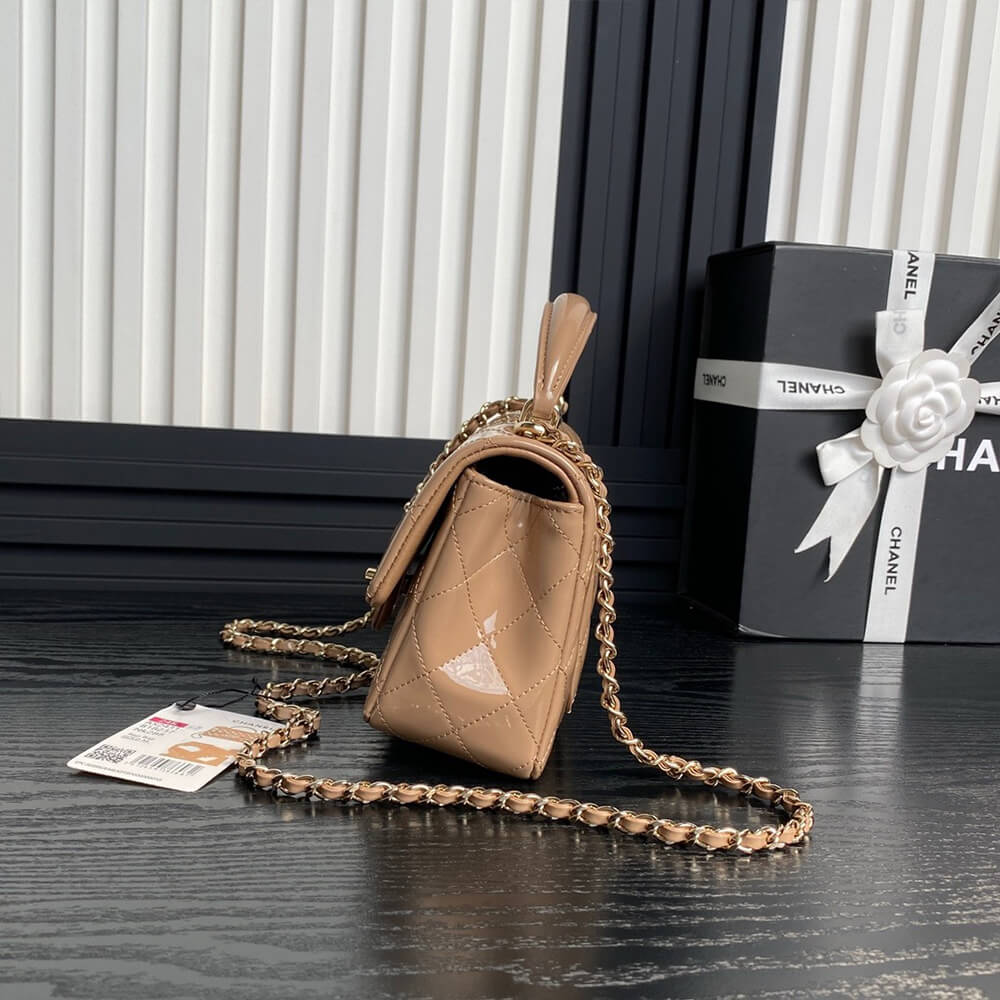 Chanel Mini Classic Handbag With Top Handle - Replica Luxury Bags™