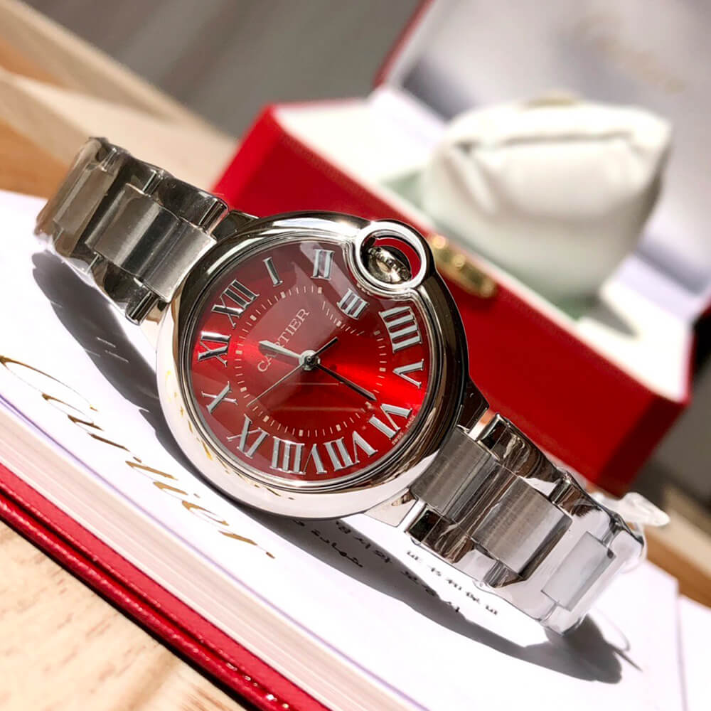 Cartier 33mm Ballon Bleu de Cartier watch - Replica Luxury Bags™