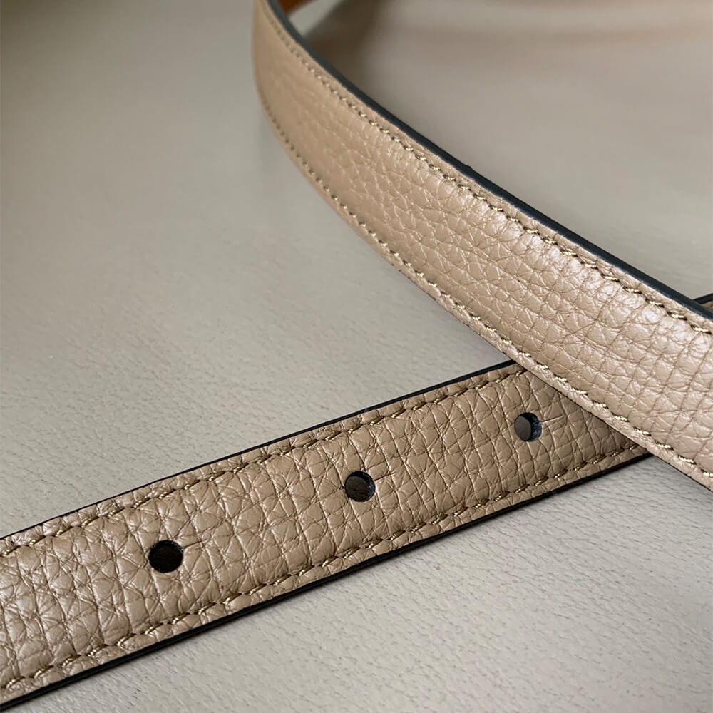 LOEWE Anagram belt in pebble grain calfskin 20mm - Replica Luxury Bags™