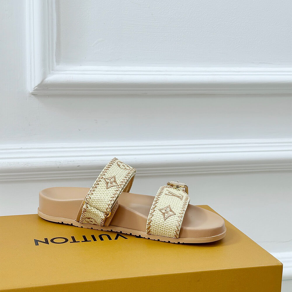 LV Bom Dia Flat Comfort Mule Shoes - Replica Luxury Bags™