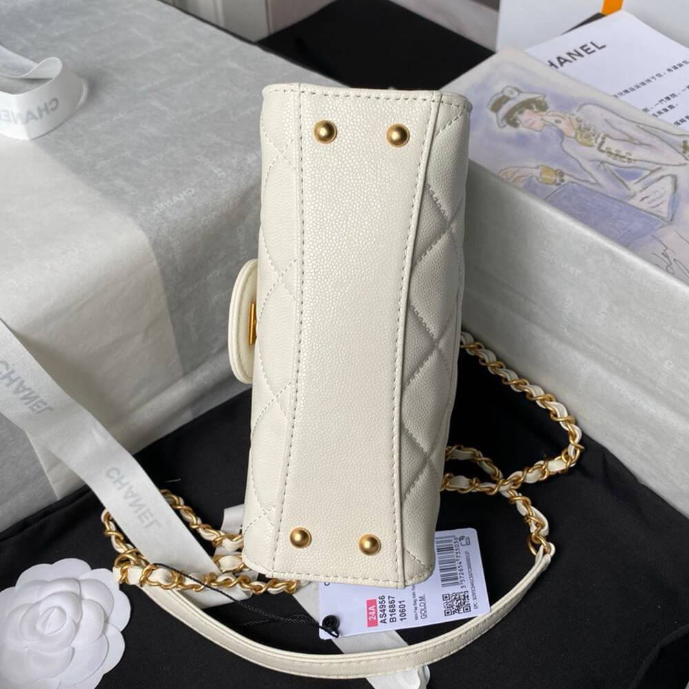 Chanel Mini Flap Bag With Top Handle - Replica Luxury Bags™