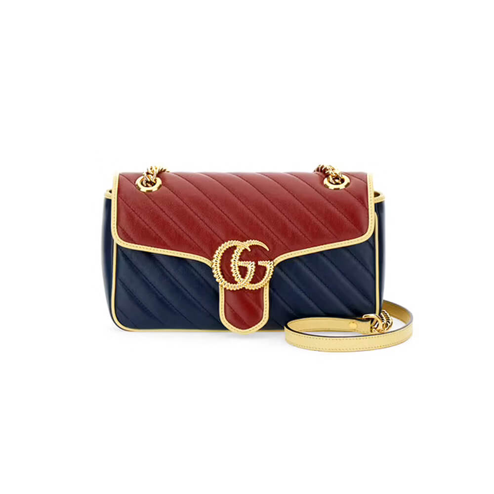Gucci GG Marmont Small Matelasse Shoulder Bag - Replica Luxury Bags™