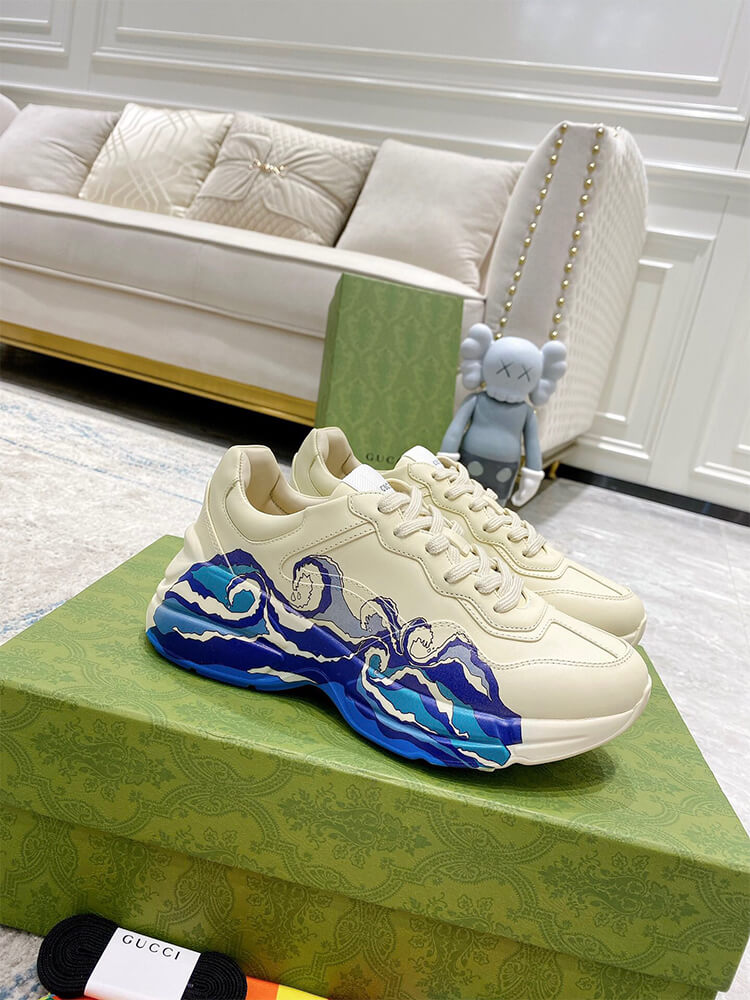 Gucci Rhyton Wave Sneaker Shoes - Replica Luxury Bags™