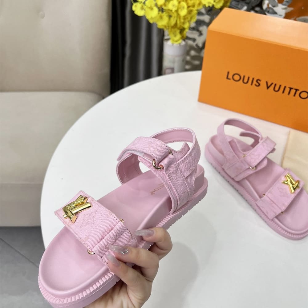 LV Sunset Flat Comfort Sandal Shoes - Replica Luxury Bags™