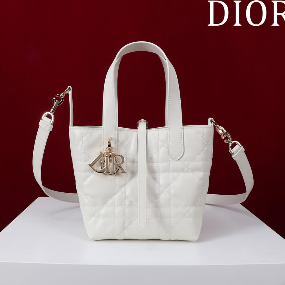 Small Dior Toujours Vertical Tote Bag - Replica Luxury Bags™