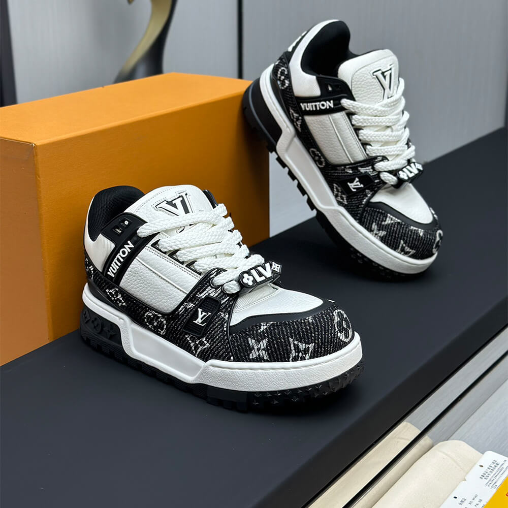 LV Trainer Maxi Sneaker Shoes - Replica Luxury Bags™