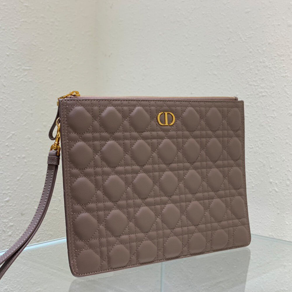 Large Dior Caro Daily Pouch Bag - Replica Luxury Bags™