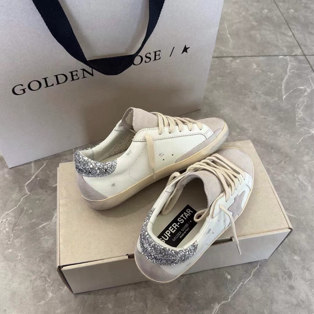 Golden Goose Super-Star Sneakers Shoes - Replica Luxury Bags™